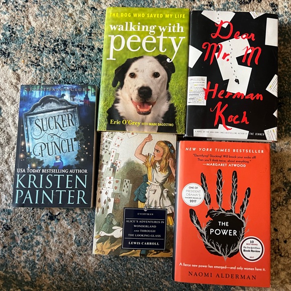 Mixed Young Adult Book Lot (5) - Picture 1 of 5